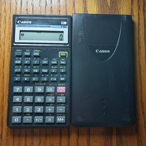 Canon Scientific Statistical Calculator F502